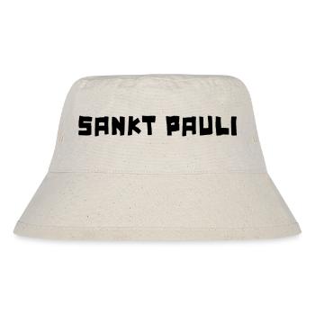SANKT PAULI - Stanley/Stella recycelter Bucket Hat - Naturweiß - Vorne
