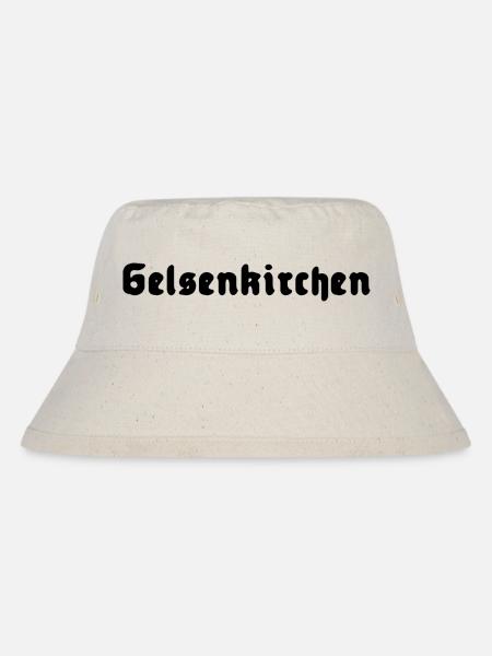 Gelsenkirchen - Stanley/Stella recycelter Bucket Hat - Naturweiß