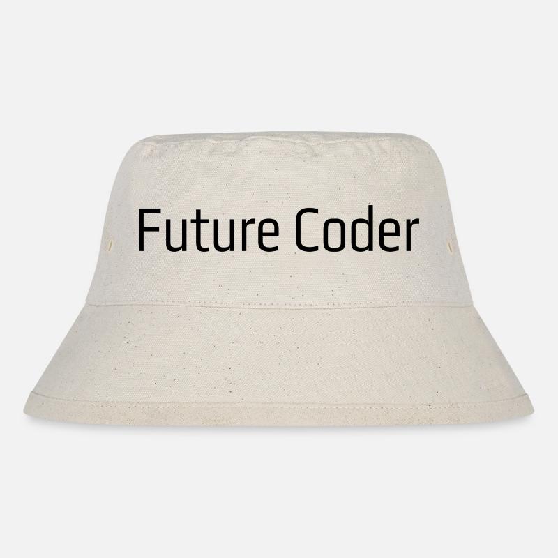 Zukünftige Programmiererin - Stanley/Stella recycelter Bucket Hat - Naturweiß
