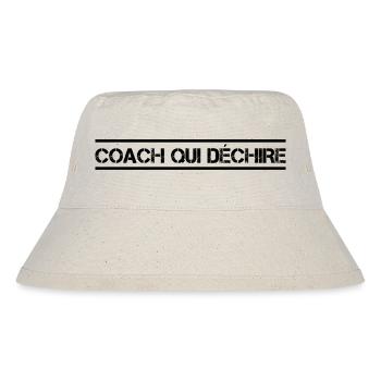 Coach Who - Stanley/Stella Recycled Bucket Hat - natural - Front