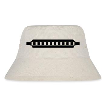 Bluesharp - Stanley/Stella recycelter Bucket Hat - Naturweiß - Vorne