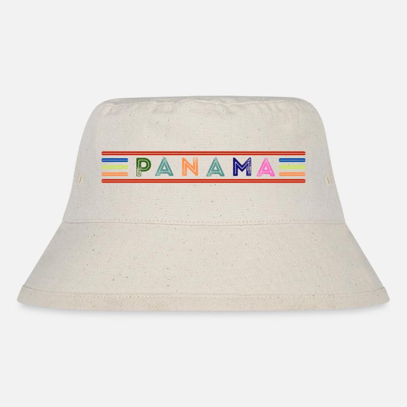 PANAMA - Stanley/Stella recycelter Bucket Hat - Naturweiß