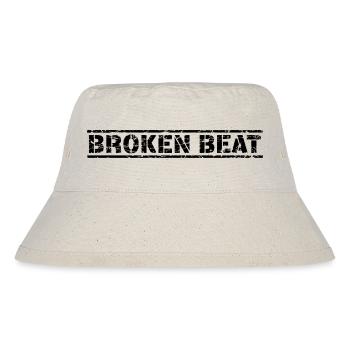 Broken Beat - Stanley/Stella Recycled Bucket Hat - natural - Front