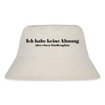 Study place - Stanley/Stella Recycled Bucket Hat - natural - Front