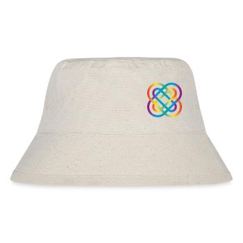 INFINITY 04 - Stanley/Stella recycelter Bucket Hat - Naturweiß - Vorne