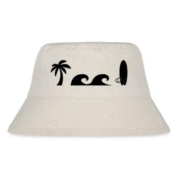 Surfeur, Planche de surf, Sports nautiques, Surf - Bob recyclé Stanley/Stella - blanc naturel - Devant