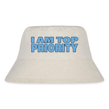 TOP PRIORITY - Stanley/Stella recycelter Bucket Hat - Naturweiß - Vorne