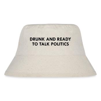 Ivre et prêt à parler politique - Bob recyclé Stanley/Stella - blanc naturel - Devant