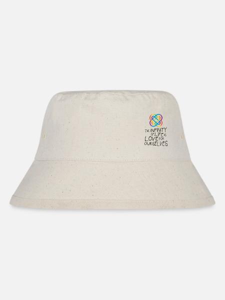 INFINITY No.1 - Stanley/Stella recycelter Bucket Hat - Naturweiß