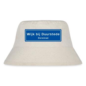 Wijk bij Duurstede signe de nom de lieu - Bob recyclé Stanley/Stella - blanc naturel - Devant