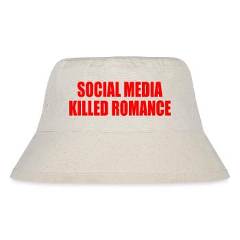 social media killed romance - Bob recyclé Stanley/Stella - blanc naturel - Devant