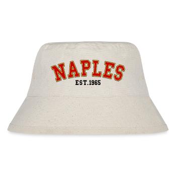 Naples Est.1965  - Stanley/Stella Recycled Bucket Hat - natural - Front