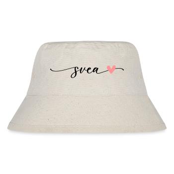 Svea Name Calligraphy Font - Stanley/Stella Recycled Bucket Hat - natural - Front