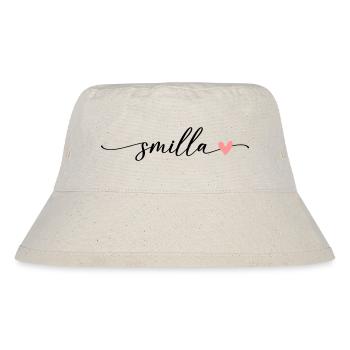 Smilla Name Calligraphy Font - Stanley/Stella Recycled Bucket Hat - natural - Front