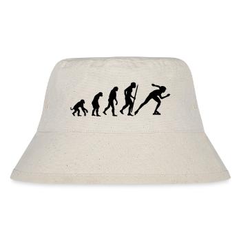 Änderungen im Einklang Eisschnelllauf - Stanley/Stella recycelter Bucket Hat - Naturweiß - Vorne