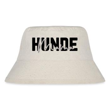 Hundemama - Stanley/Stella recycelter Bucket Hat - Naturweiß - Vorne