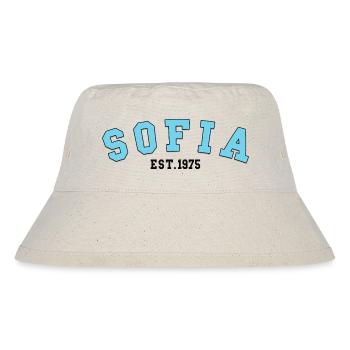 Sofia_Est_1975 - Stanley/Stella Recycled Bucket Hat - natural - Front