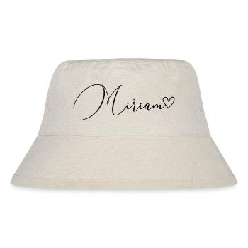 Miriam Nom Prénom Fille - Bob recyclé Stanley/Stella - blanc naturel - Devant