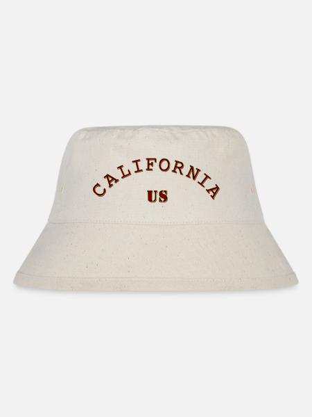 California - Stanley/Stella Recycled Bucket Hat - natural