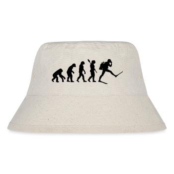 Scuba Diver Funny Human Evolution - Stanley/Stella Recycled Bucket Hat - natural - Front