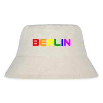 Berlin Arc-en-ciel Couleurs Gay Lesbienne Gay LGBT - Bob recyclé Stanley/Stella - blanc naturel - Devant