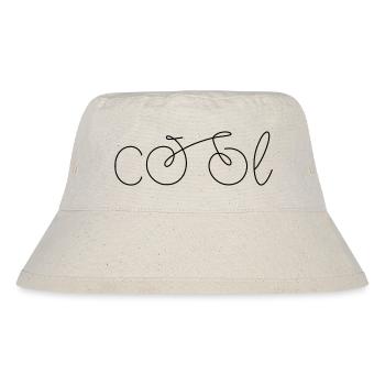 Fahrrad cool - Stanley/Stella recycelter Bucket Hat - Naturweiß - Vorne