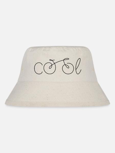 Fahrrad cool - Stanley/Stella recycelter Bucket Hat - Naturweiß