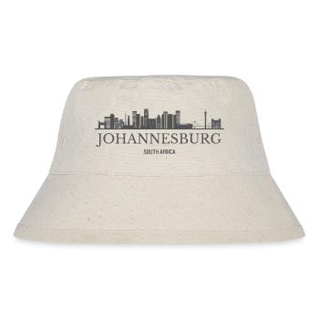 Johannesburg, Südafrika, Johannesburg Skyline - Stanley/Stella recycelter Bucket Hat - Naturweiß - Vorne
