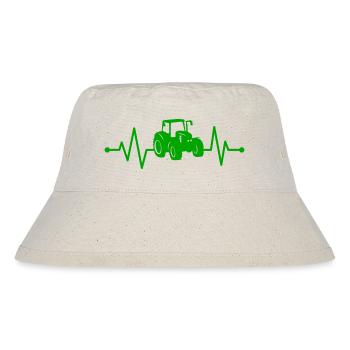 Traktor Heartbeat - Stanley/Stella Recycled Bucket Hat - natural - Front