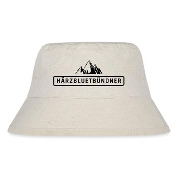 Härzbluetbündner, fier natif des Grisons - Bob recyclé Stanley/Stella - blanc naturel - Devant