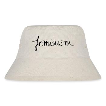 feminism - Stanley/Stella Recycled Bucket Hat - natural - Front