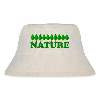 NATURE - Stanley/Stella recycelter Bucket Hat - Naturweiß - Vorne