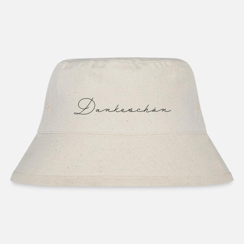 Thanks - Stanley/Stella Recycled Bucket Hat - natural