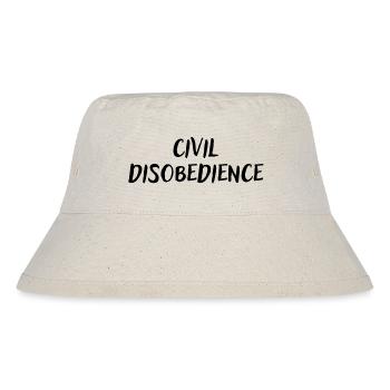 Civil disobedience - Stanley/Stella Recycled Bucket Hat - natural - Front