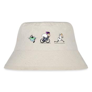 Triathlon - Stanley/Stella Recycled Bucket Hat - natural - Front