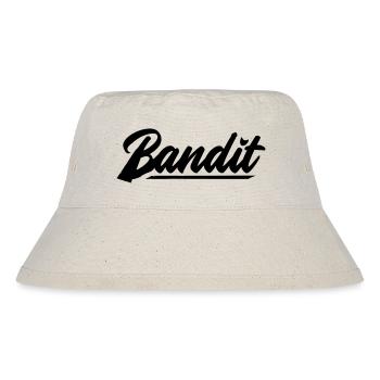 bandit motorcycle rebell patch sticker stickers - Stanley/Stella Recycled Bucket Hat - natural - Front