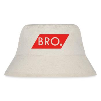 BRO - Stanley/Stella recycelter Bucket Hat - Naturweiß - Vorne