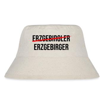 Ein Echter Erzgebirger - Stanley/Stella recycelter Bucket Hat - Naturweiß - Vorne