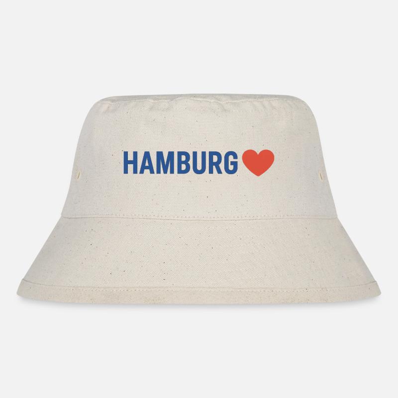 Cœur de Hambourg - Bob recyclé Stanley/Stella - blanc naturel