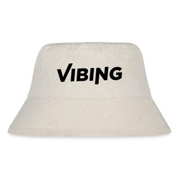 Vibing - Stanley/Stella Recycled Bucket Hat - natural - Front