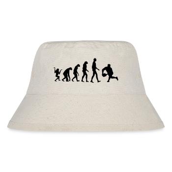 Rugby - Rugbyman - Sport - Fighter - Fight - Stanley/Stella Recycled Bucket Hat - natural - Front