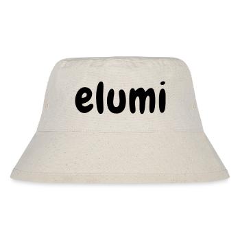 elumi - Stanley/Stella recycelter Bucket Hat - Naturweiß - Vorne