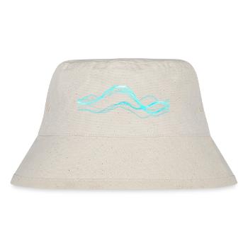 Data Overload - Stanley/Stella recycelter Bucket Hat - Naturweiß - Vorne