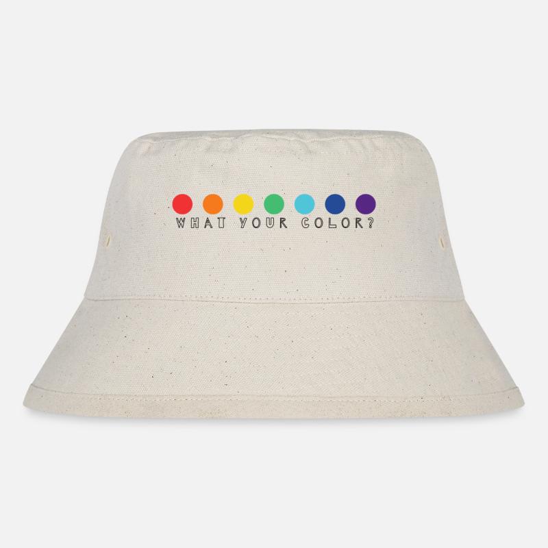 your color - Stanley/Stella recycelter Bucket Hat - Naturweiß