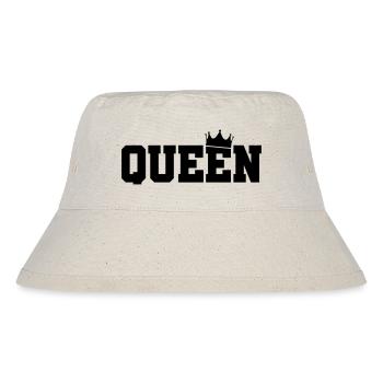 queen - Stanley/Stella Recycled Bucket Hat - natural - Front