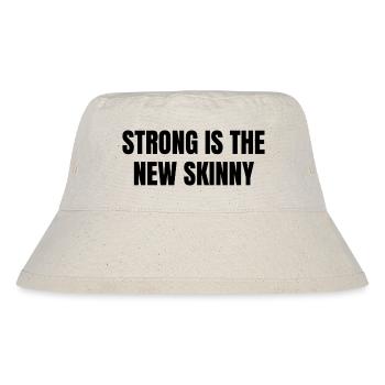 Stark - Stanley/Stella recycelter Bucket Hat - Naturweiß - Vorne