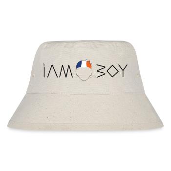 Ich bin ein New Yorker Junge - Stanley/Stella recycelter Bucket Hat - Naturweiß - Vorne