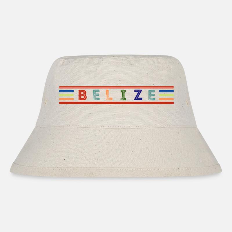 BELIZE - Stanley/Stella recycelter Bucket Hat - Naturweiß