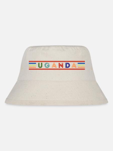 UGANDA - Stanley/Stella recycelter Bucket Hat - Naturweiß