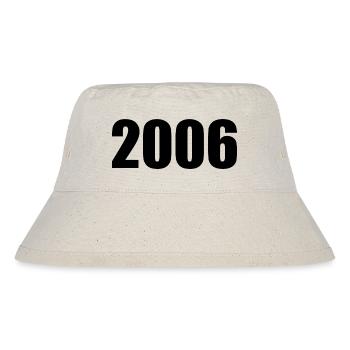2006 Birthday Template Personalize Design - Stanley/Stella Recycled Bucket Hat - natural - Front